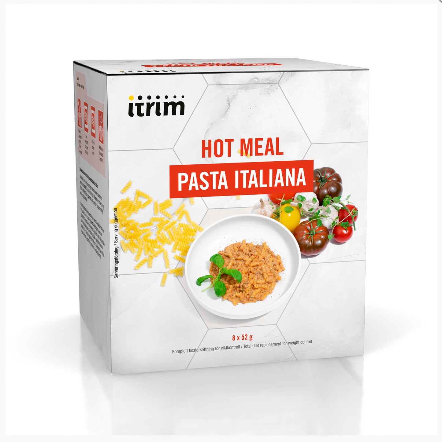 Låda Hot meal Pasta Italiana (8 stycken)