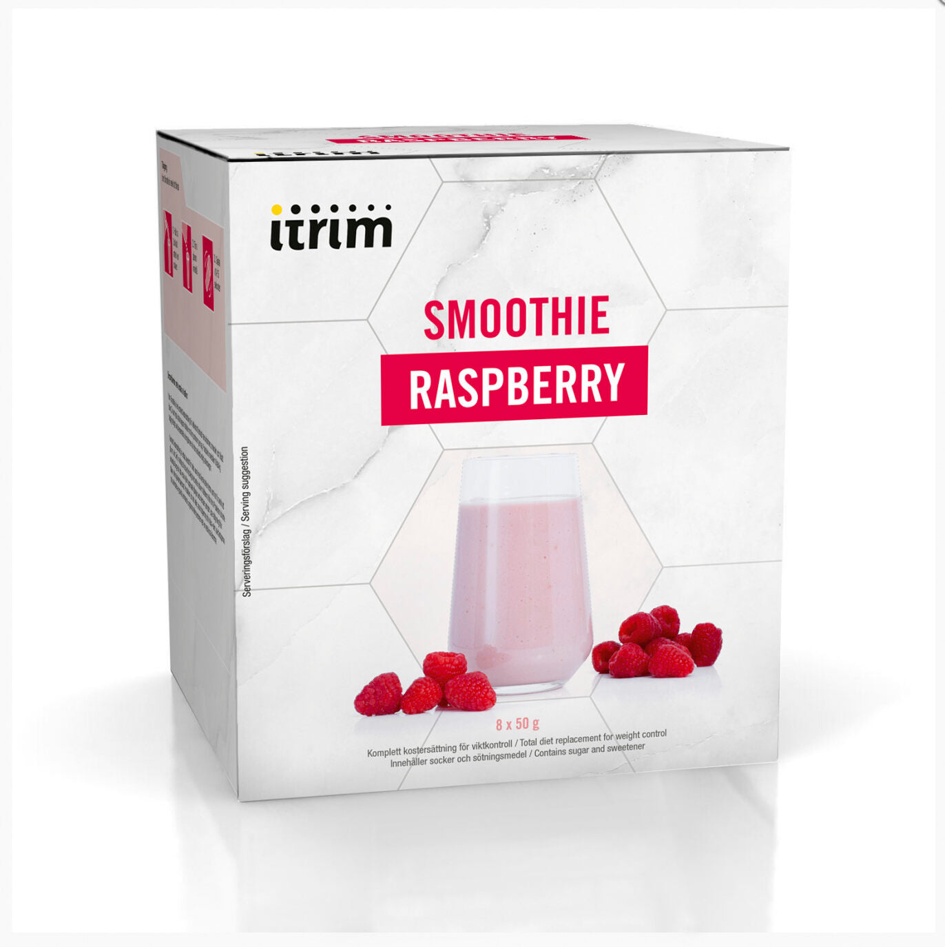 Låda Smoothie Raspberry (8 stycken)