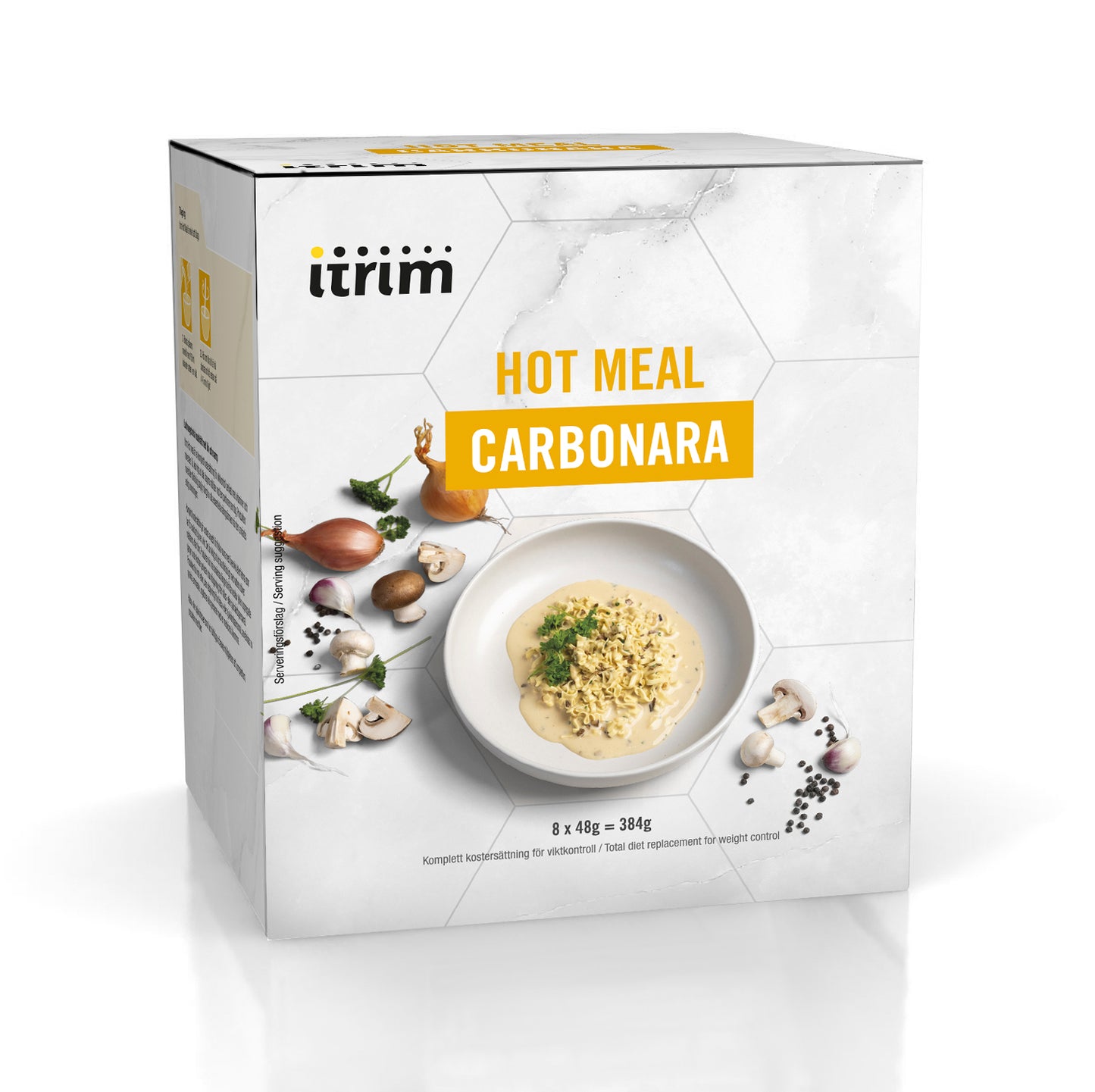 Låda Hot Meal Carbonara (6 stycken)