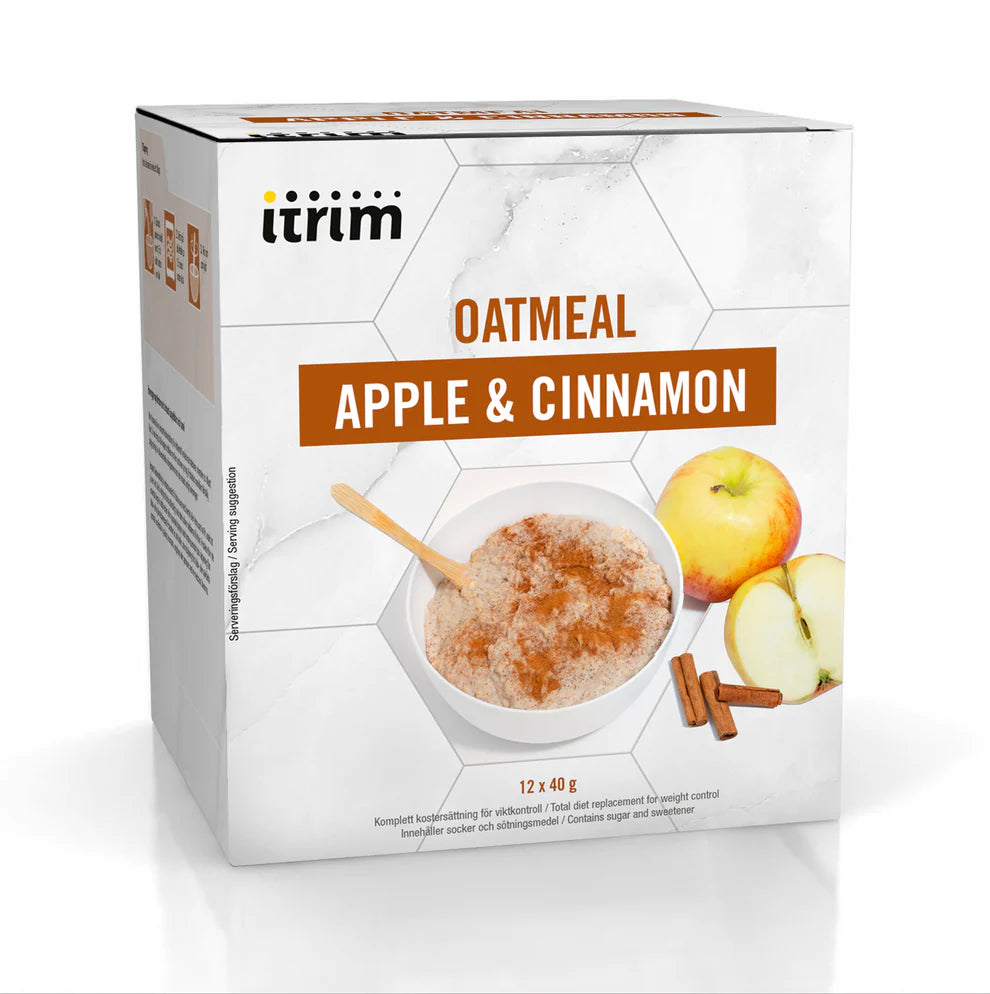 Låda Oatmeal Apple & Cinnamon (8 stycken)