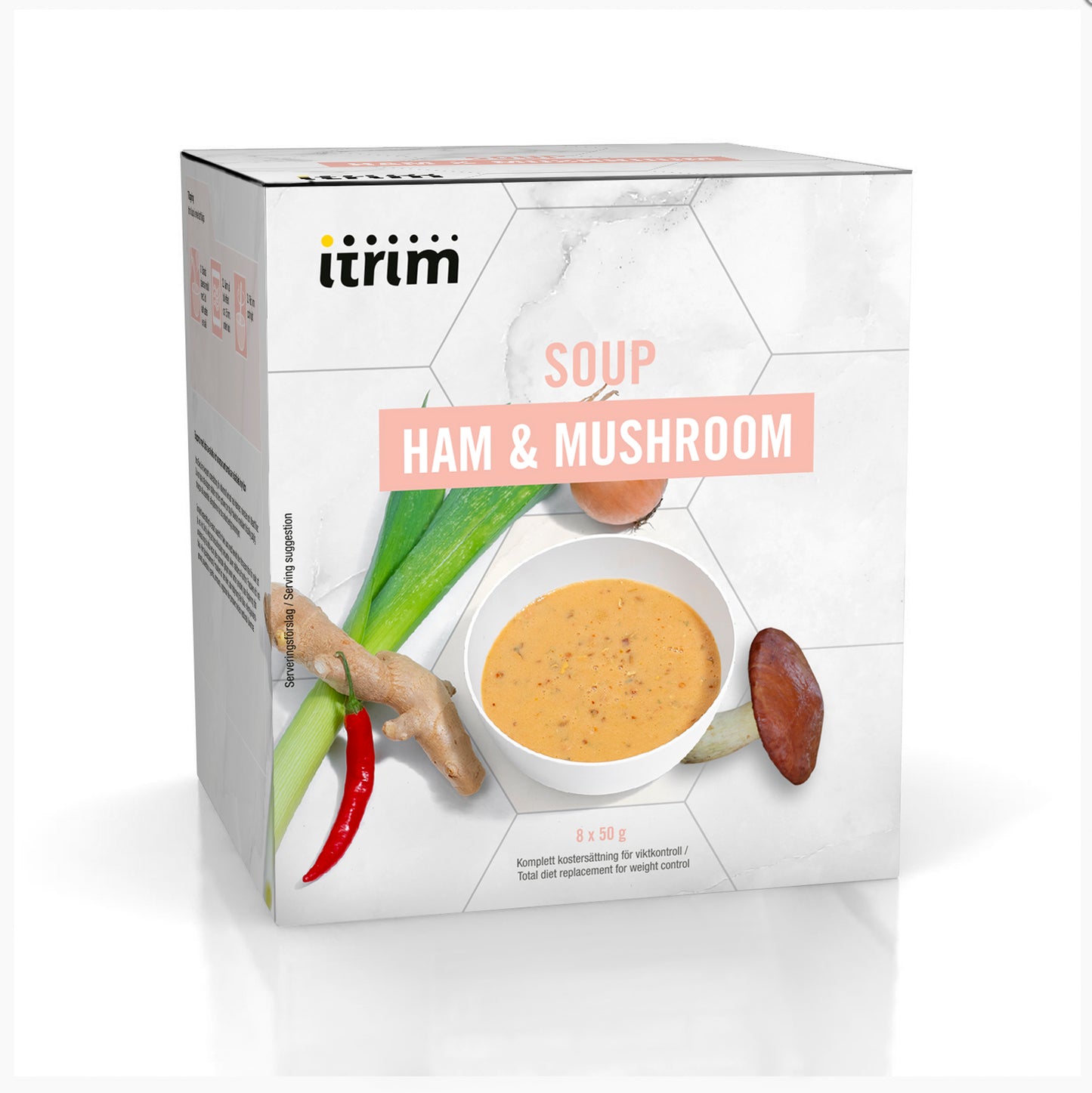 Låda Soup Ham & Mushrrom (8 stycken)
