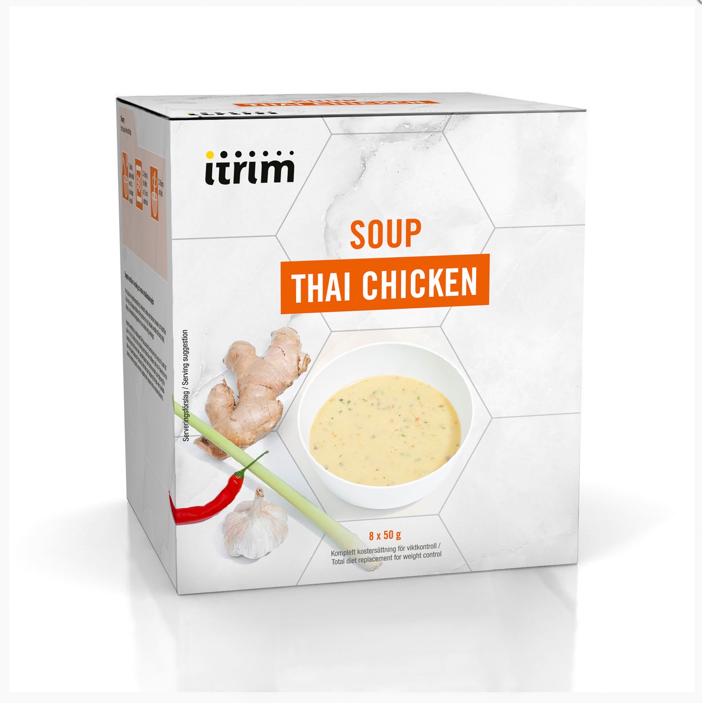 Låda Soup Thai Chicken (8 stycken)