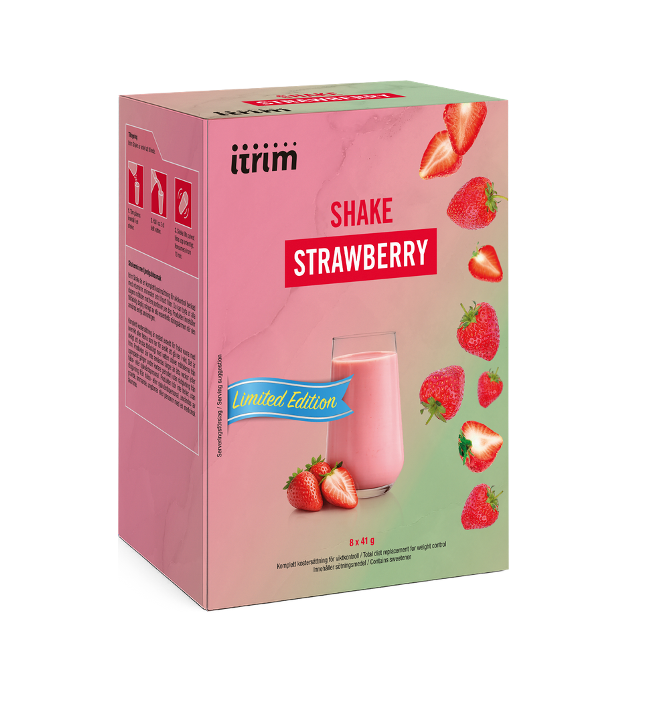 Låda Shake Strawberry (10 stycken)